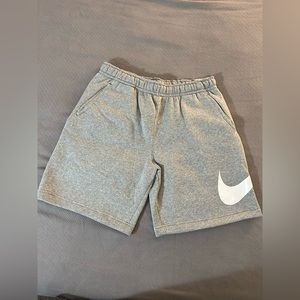 Men’s Brand New Nike Gray Sweatshorts Size Large